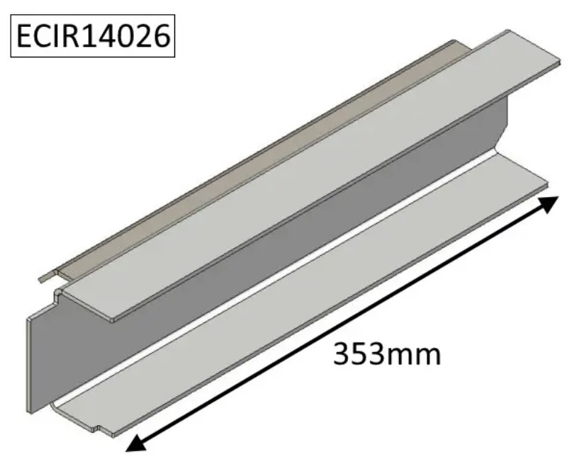Parkray Aspect 14 Right Hand Side Plate