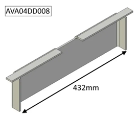 Hunter Avalon 4 Double Sided Double Depth Side Plate