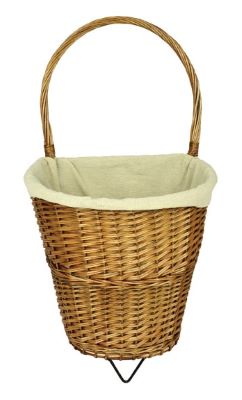 Deville Small Wicker Cart with Jute Liner