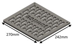 Parkray Aspect 4 Double Sided Double Depth Grate