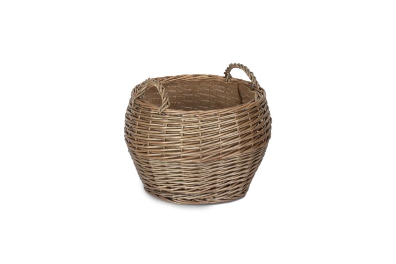Northumberland Small Antique Wash Stumpy Basket