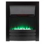 Hopton Electric Inset Fire with Black Frame