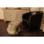 !!<<span style='color: #ff0000;'>>!!PRE ORDER!!<</span>>!! - Gardeco Georgette the Grey Highland Cow Footstool  