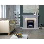 Hopton Electric Inset Fire with Black Frame