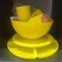Yellow Plastic Picnic Set