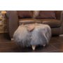 !!<<span style='color: #ff0000;'>>!!PRE ORDER!!<</span>>!! - Gardeco Georgette the Grey Highland Cow Footstool  