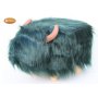 !!<<span style='color: #ff0000;'>>!!PRE ORDER!!<</span>>!! Gardeco Penelope the Dark Teal Highland Cow Footstool   