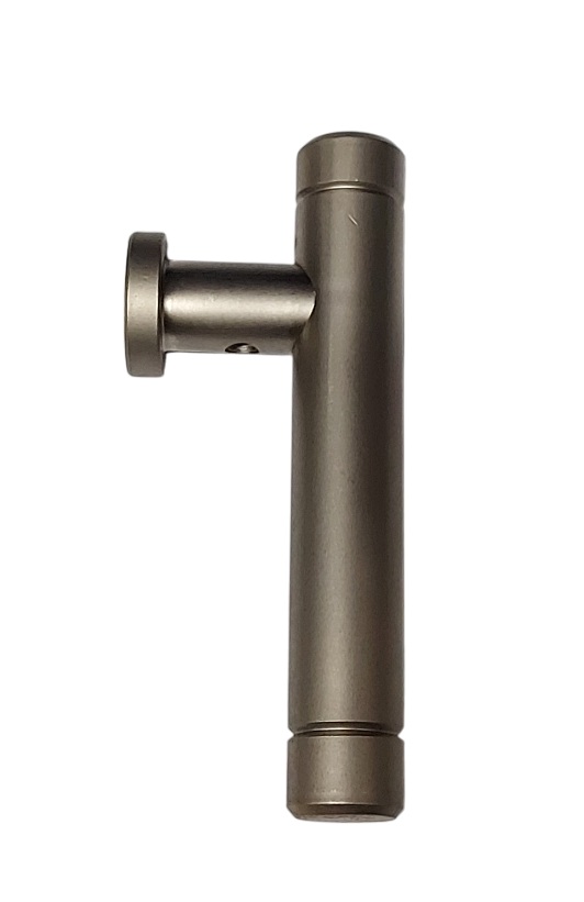 Bassington Satin Chrome Door Handle Only