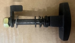 Dunsley Highlander Black Door Knob Assembly