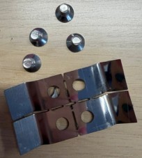 Broseley Hercules Glass Clips & Screws - Set of 4