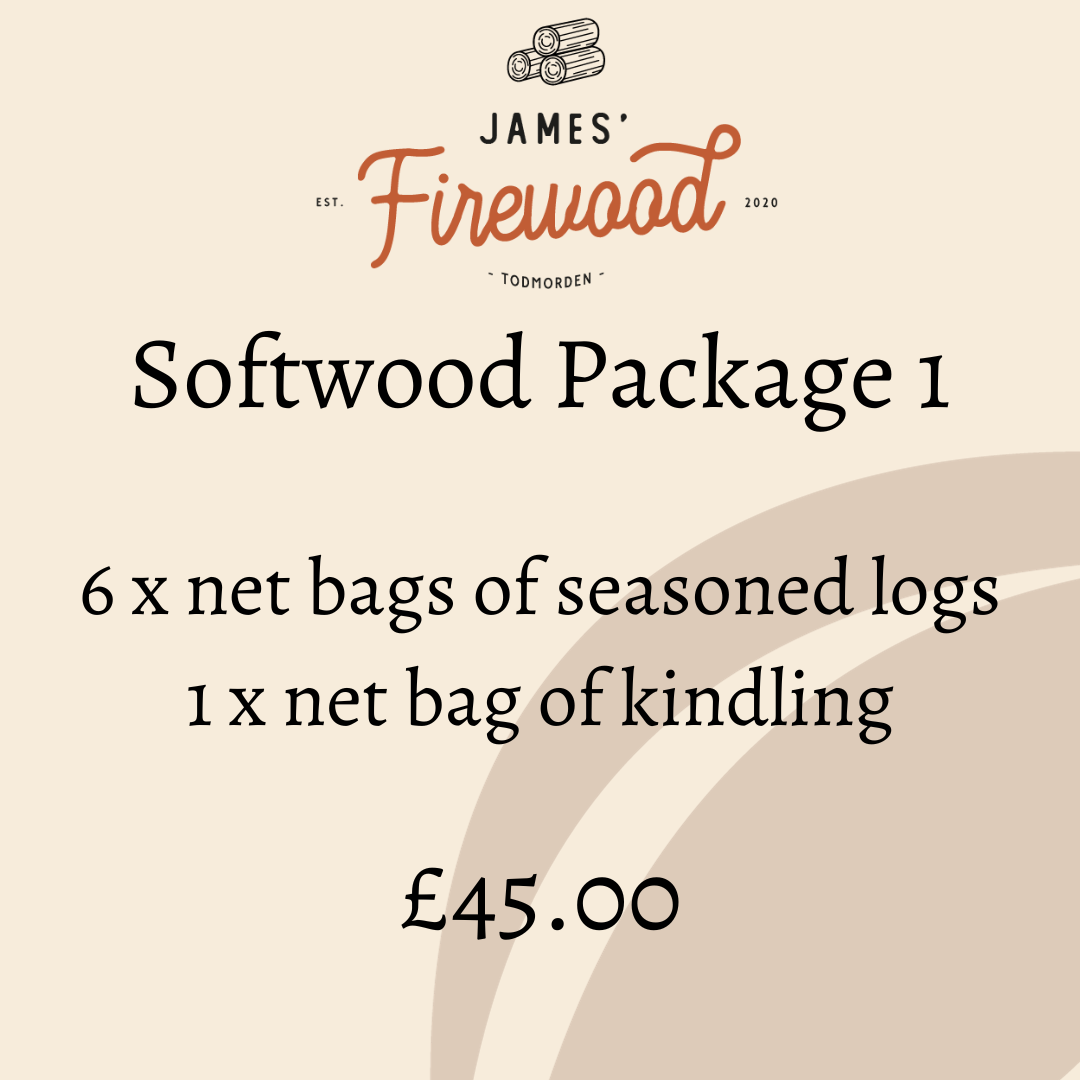 OFFER 1 - 6 x net bags of logs and 1 x kindling