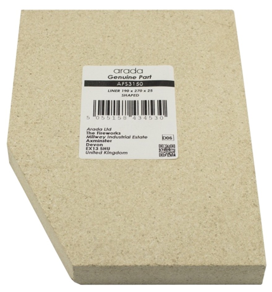 Arada Side Liner - 190mm x 270mm x 25mm