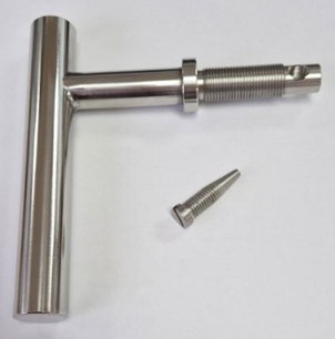 Portway P1 / P2 Contemporary Multifuel Complete Door Handle Assembly