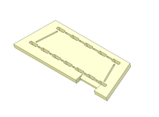 Hunter Gas Burner Brick Base