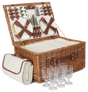 6 Person Classic Picnic Hamper