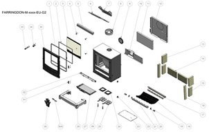 Arada Farringdon Medium Eco Exploded Diagram