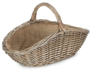 Small Antique Wash Harvesting Basket