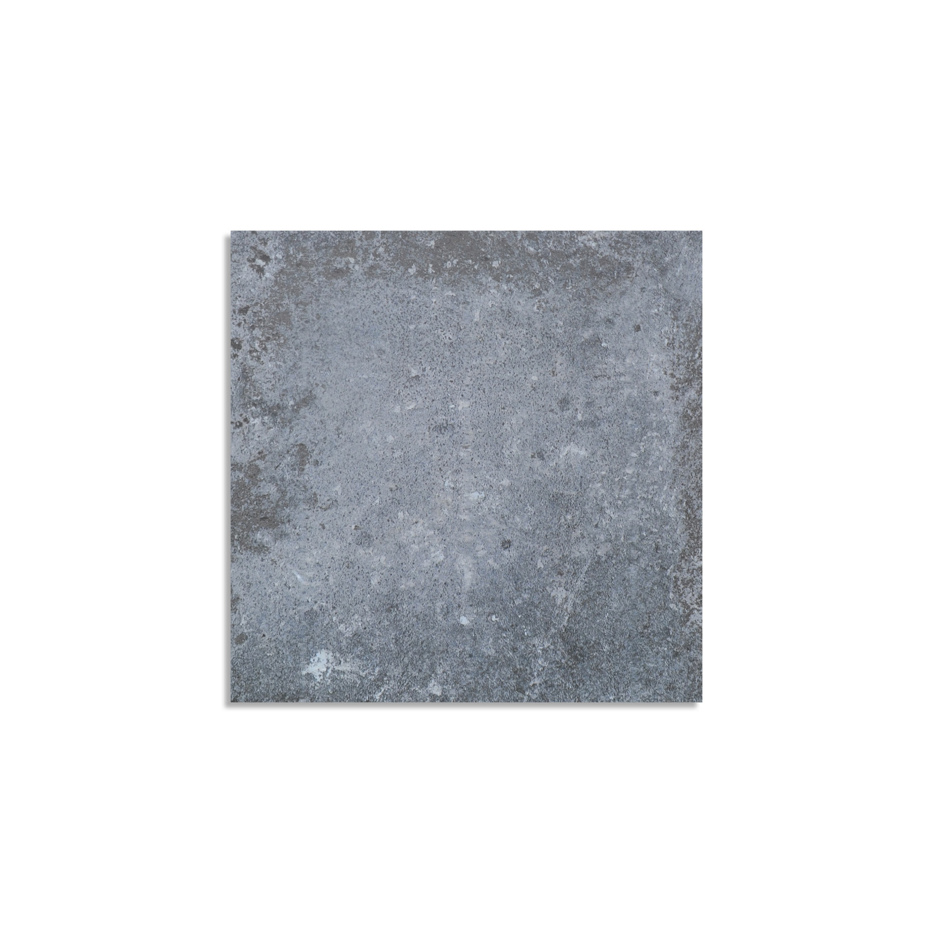 Steel Grey Ceramic Hearth Tiles