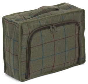 Green Tweed Cooler Bag