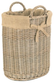 Bedfordshire Small Oval Log / Storage Basket