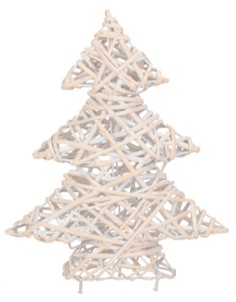White Wash Christmas Tree