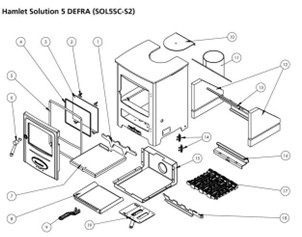 Arada Hamlet Solution 5 Defra Approved Exploded Diagram - Series 2