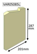 Hunter Cleanburn Stromsad Left Hand Side Brick