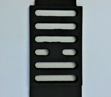 Portway Multifuel Black Flat Cast Grate
