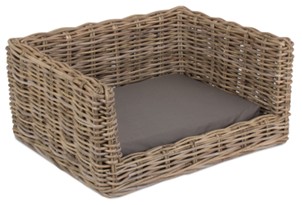 Small Luxury Rattan Dog Sofa Bed