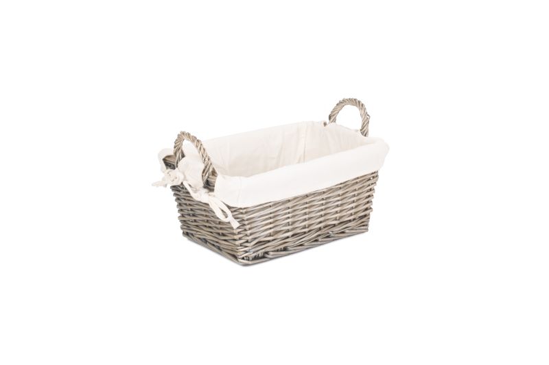Derbyshire Medium Antique Wash Handle Basket