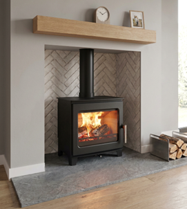 Pevex Woodbridge 5 Slimline Woodburning Stove - ** PRE-ORDER - AVAILABLE JULY 2026 **