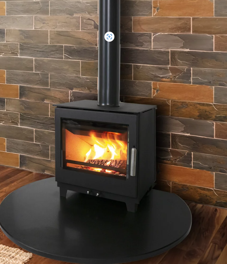 Pevex Brightwell 500 Landscape Multifuel Stove with Direct Air - 5kw