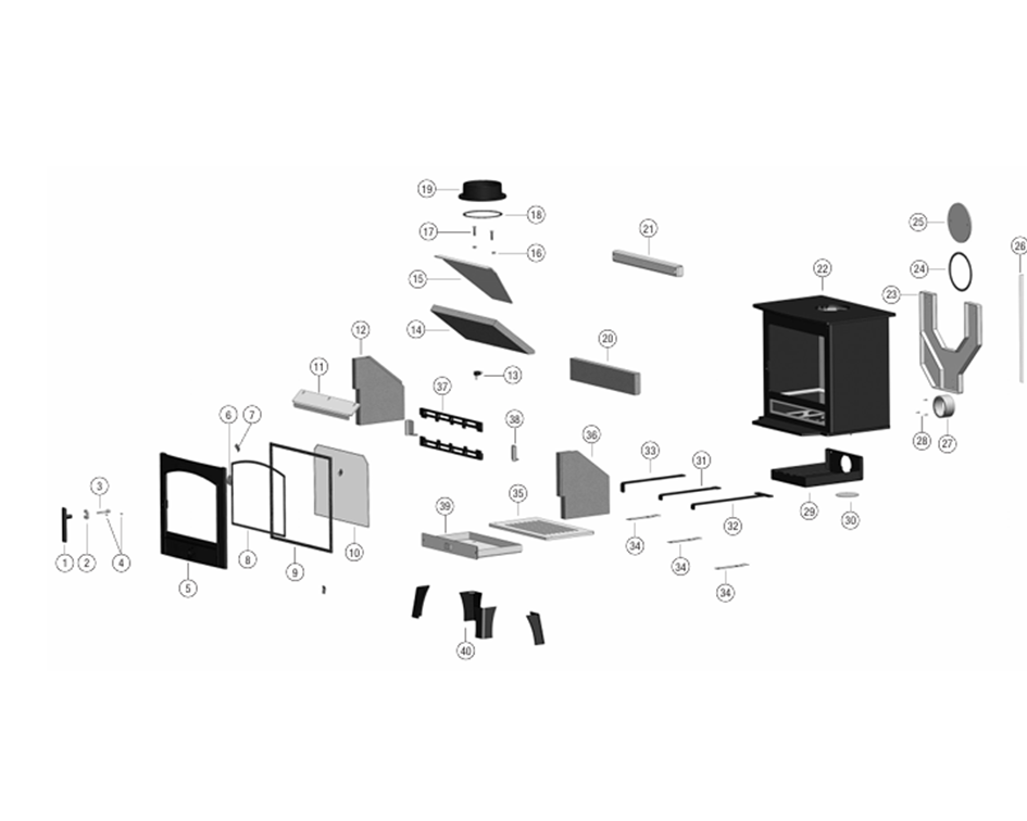 ACR Earlswood 3 Exploded Drawing
