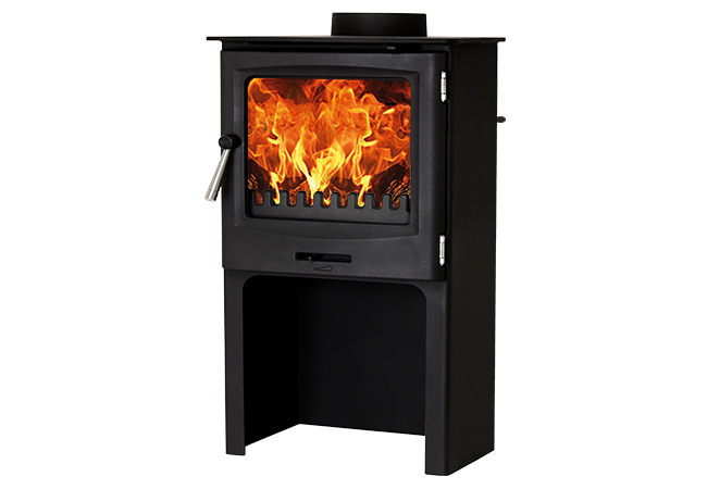 CastTec Horizon 5 Wide Log Store Multifuel Stove