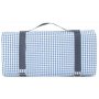 Blue & White Gingham Picnic Blanket