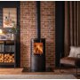 Stovax FireFX Atlas 1 Single Front Window Woodburning Stove - 6.2kW