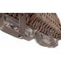 Single Bottle & 2 Cartridge Glass Carrier With Shoulder Strap