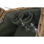 4 Person Grey Tweed Hamper
