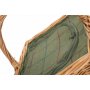 Deluxe Butcher's Basket With Green Tweed Cooler Bag