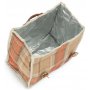 Autumn Red Tartan Cooler Pouch Bag