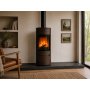 Hunter Halo Radial Cylindrical Woodburning Stove - 4.9kw