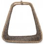 Westmorland Stylish Antique Wash Willow Log Basket Cradle