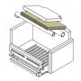Jetmaster 18i Inset Lower Baffle Brick