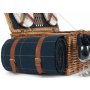 4 Person Blue Tweed Hamper