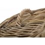 Small Square Rattan Laundry Hamper Basket