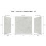 Signature Collection Cascade Fireplace Chamber