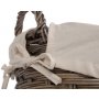 Small Wash Basket With White Lining