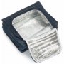 Blue Tweed Cooler Bag