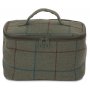 Small Green Tweed Cooler Bag