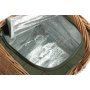 Deluxe Butcher's Basket With Green Tweed Cooler Bag